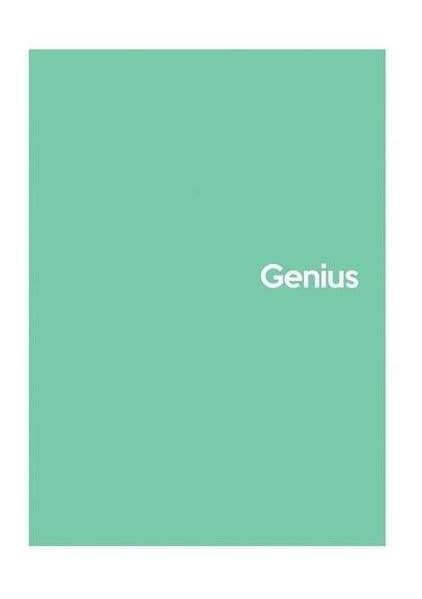 A5 spiral notesbog, 80k kvadratisk Genius