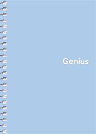 Genius Mini A6 spiral notesbog 80k firkantet
