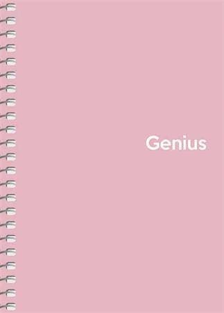 Genius Mini A6 spiral notesbog 80k firkantet