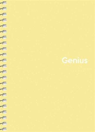 Genius Mini A6 spiral notesbog 80k firkantet