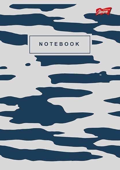 Notebook A5 96k kvadratisk Blue Story Unipap