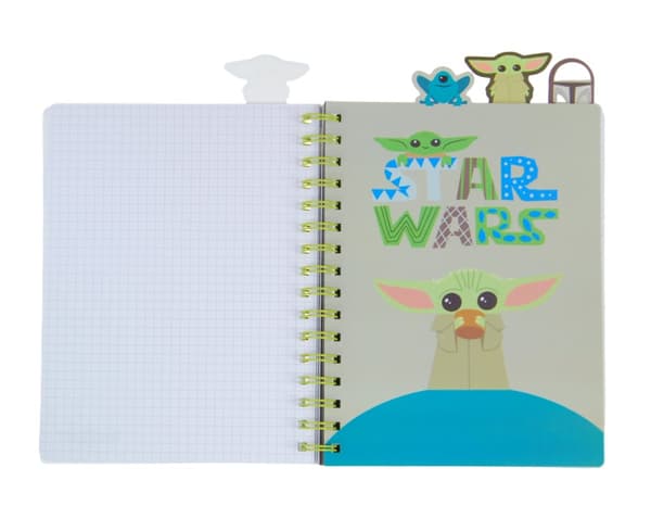 A5 100k firkantet notesbog med faner Star Wars Mandalorian CoolPack