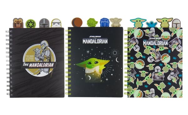 A5 100k firkantet notesbog med faner Star Wars Mandalorian CoolPack
