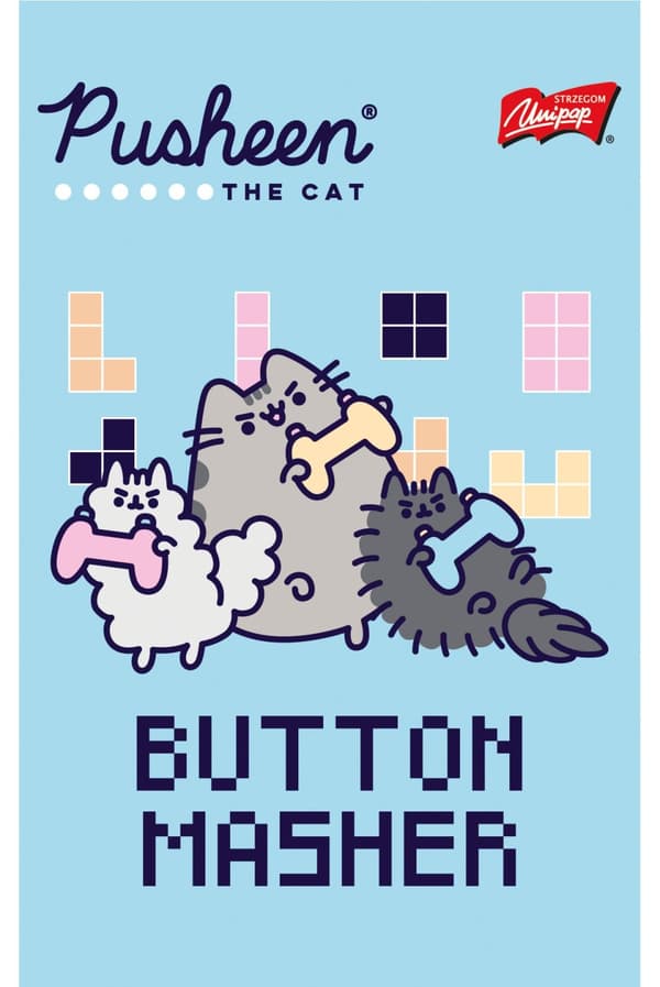Kannettava A6 50k ristikko Pusheen Majewski