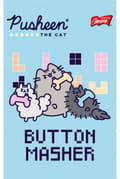 Pikkukuva 4 / 5: Kannettava A6 50k ristikko Pusheen Majewski