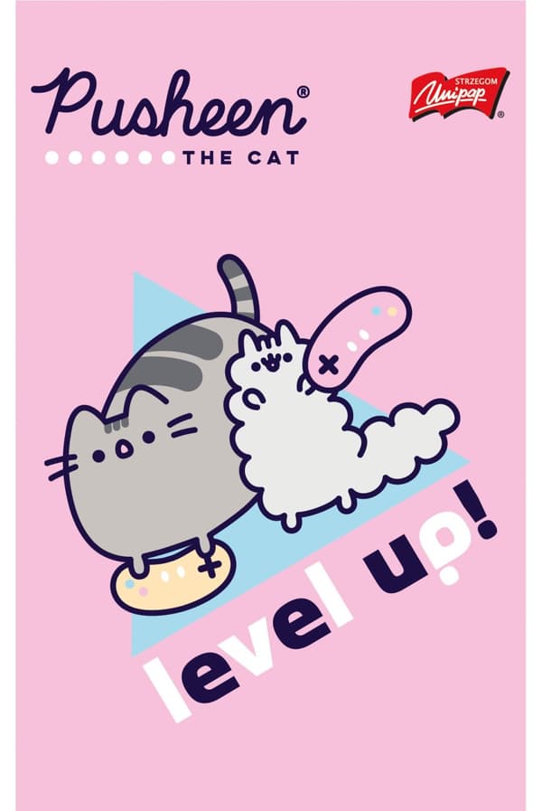 Kannettava A6 50k ristikko Pusheen Majewski