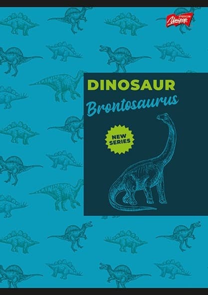 Notebook A5 16k gitter Dinosaur Unipap