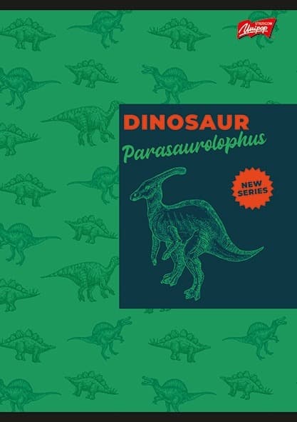 Notebook A5 16k gitter Dinosaur Unipap