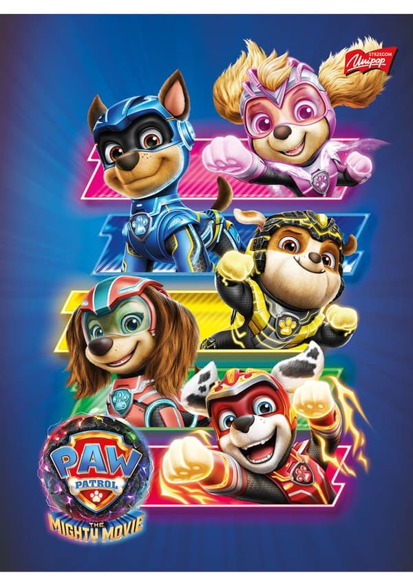 Notebook A5 16k kvadrat Paw Patrol Unipap