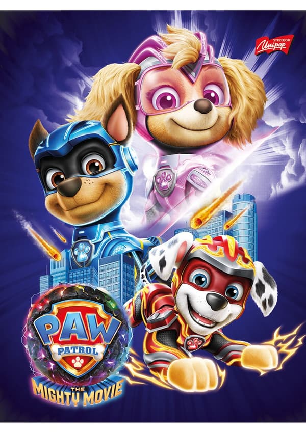 Notebook A5 16k kvadrat Paw Patrol Unipap