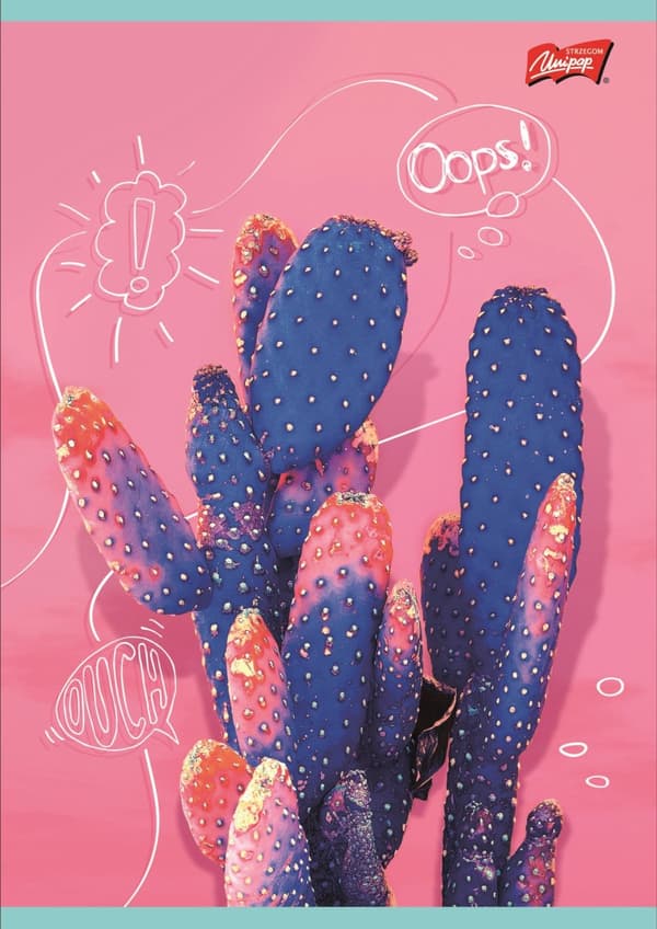 Notebook A5 60k gitter Soft Touch Cacti Unipap