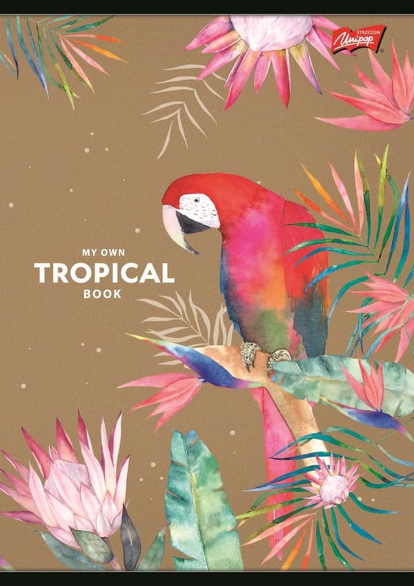 Notebook A4 80k kvadratisk Tropical Unipap
