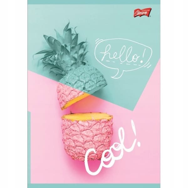 Notebook A5 60k line lamineret MIX D-2468 Unipap