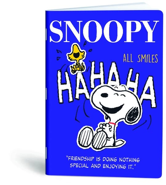 Notebook A4 40k firkantet Snoopy lak MarMar