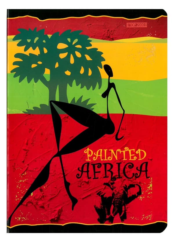 A5 notesbog 60k Afrika Top2000 linje