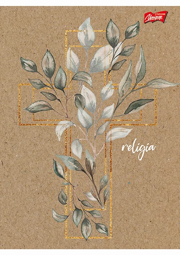 Notesbog A5 60k kvadratisk Religionsfarvet undertryk Unipap