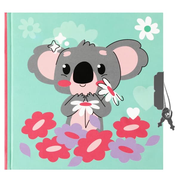 Koala lukittava päiväkirja STARPAK 520716
