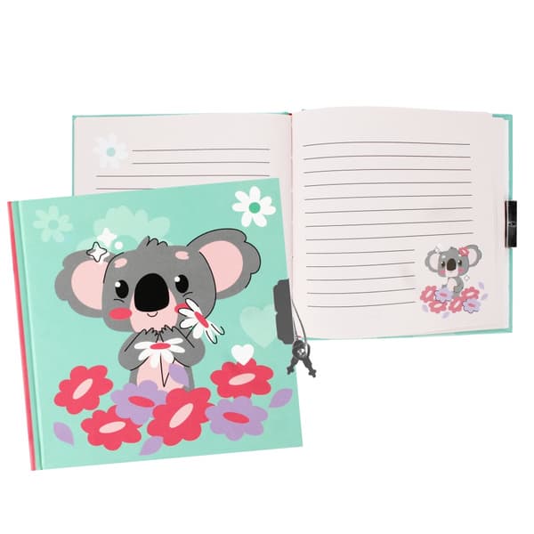 Koala lukittava päiväkirja STARPAK 520716