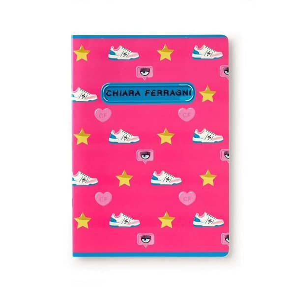 Cahier Pigna - 02321475M - 5-pack klara anteckningsböcker Ferragni x, f.to A4, mix fantasibok A