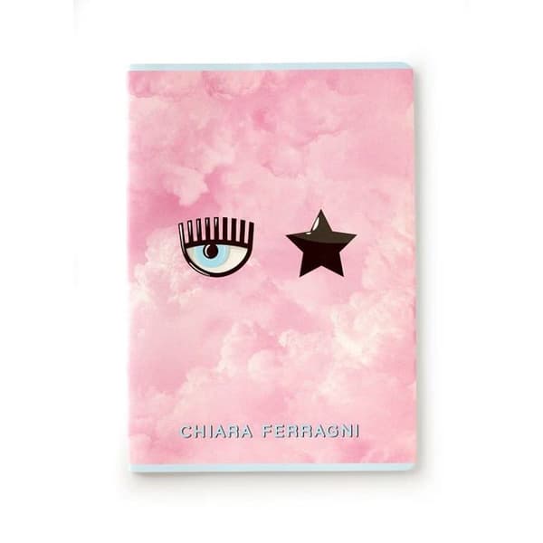 Cahier Pigna - 02321475M - 5-pack klara anteckningsböcker Ferragni x, f.to A4, mix fantasibok A
