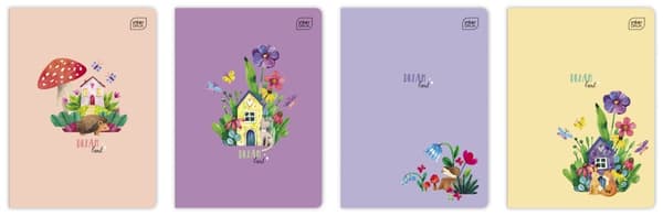Notebook A5/32 # UV GRID Color Trends Girls Interprint ZE32 #TREGIRLS