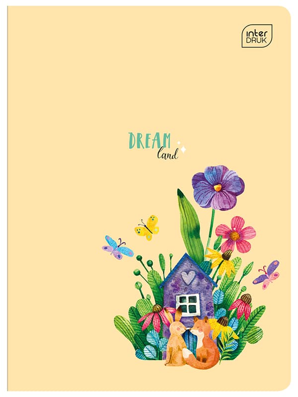 Notebook A5/32 # UV GRID Color Trends Girls Interprint ZE32 #TREGIRLS