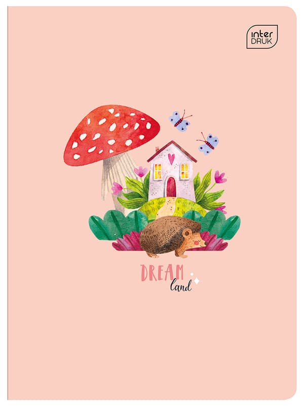 Notebook A5/32 # UV GRID Color Trends Girls Interprint ZE32 #TREGIRLS
