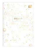 Miniatyrbillede 4 af 5: Brulion A5/96 Interdruk Metallic Dreams gitter