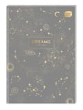 Miniatyrbillede 2 af 5: Brulion A5/96 Interdruk Metallic Dreams gitter