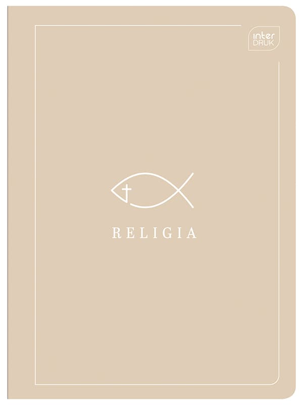 Notesbog A5/32 Grid Religion Intertryk
