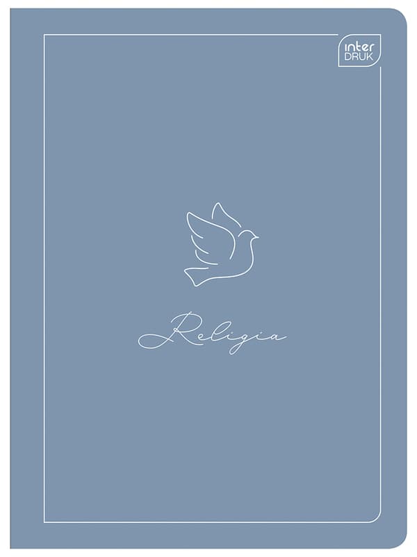 Notesbog A5/32 Grid Religion Intertryk