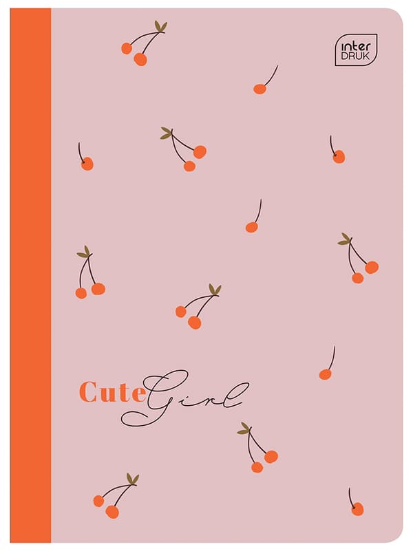 Notebook A5/32 # UV GRID Farvetrends Piger Interprint ZE32 #TREGIRLS SÆT 10x