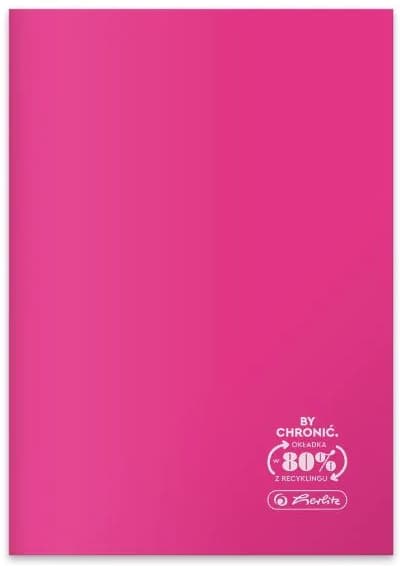 Notebook A5/60 Grid Eco PP farver Herlitz 9552308
