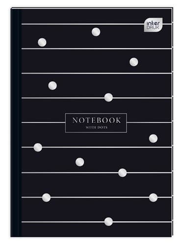 Notebook Semi-Hard Cover A5/64 DOTS Interdruk BRA564#KRO