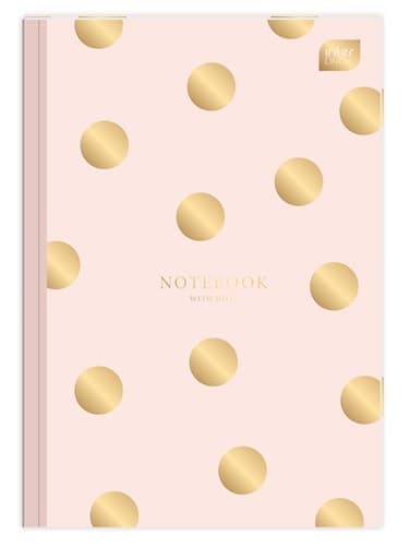 Notebook Semi-Hard Cover A5/64 DOTS Interdruk BRA564#KRO