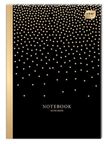 Notebook Semi-Hard Cover A5/64 DOTS Interdruk BRA564#KRO