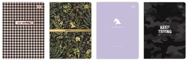 Notebook A5/60 # KRATA Metallic FSC Mix Credi Interdruk ZE60#METFSC