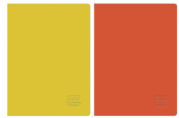 Notebook A5/96 ark Grid Herlitz Rainbow Classic 9583154
