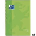 Miniatyrbillede 1 af 2: Ringbog Oxford Classic Europeanbook 1 Write&Erase Grøn A4+ 80 Ark 5 Dele (2 enheder)