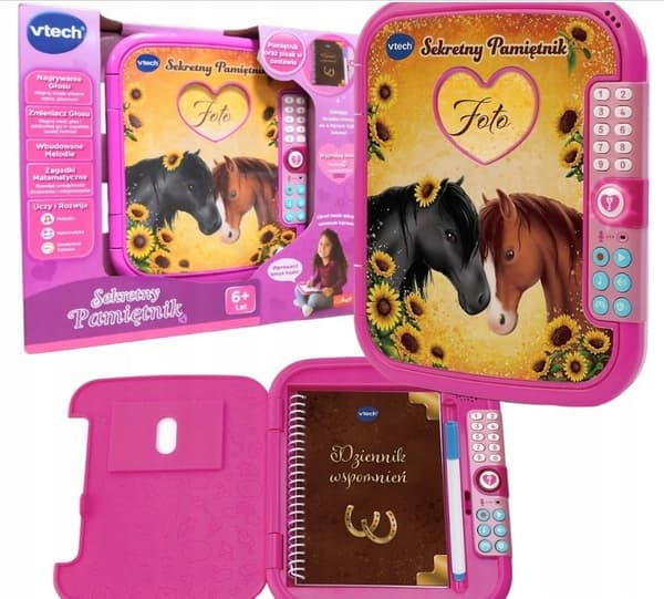 VTECH SALAINEN PÄIVÄKIRJA SALASANALLA INTERAKTIIVINEN 6+