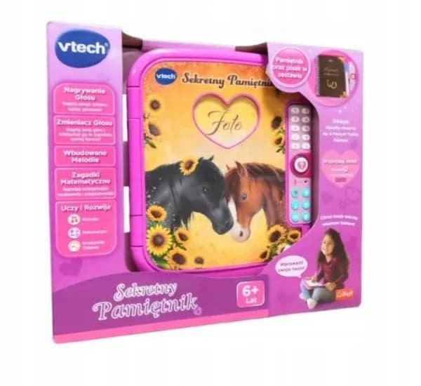 VTECH SALAINEN PÄIVÄKIRJA SALASANALLA INTERAKTIIVINEN 6+