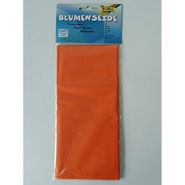Silkepapper - FOLIA - 91040 - 500 x 700 mm - 20 g/m² - Färg Orange