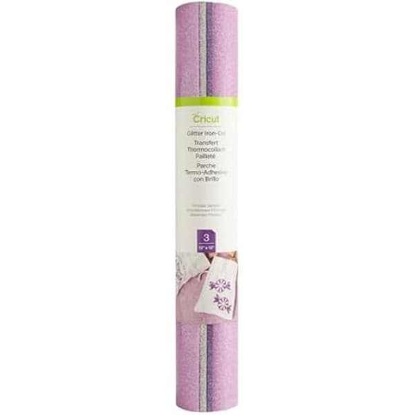 Cricut Glitter Iron-on Prov, Princess, Vinyl, Multicolor, Single
