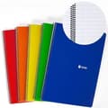 Miniatyrbild 2 av 3: Notebook Enri - 400163428 -, Set med 5 A4-anteckningsböcker (ark) Pauta 3 mm, mjukt omslag, 80 ark, blandade färger