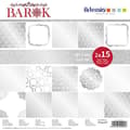 Miniatyrbild 1 av 4: Papper scrapbooking - Artemio - Barokk folie silver - 30 ark - 30x30 cm - Silver