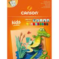 Miniatyrbild 1 av 2: CANSON Block Child 5 år+ 10 ark Creation® 24x32 - 185 g - 10 olika färger