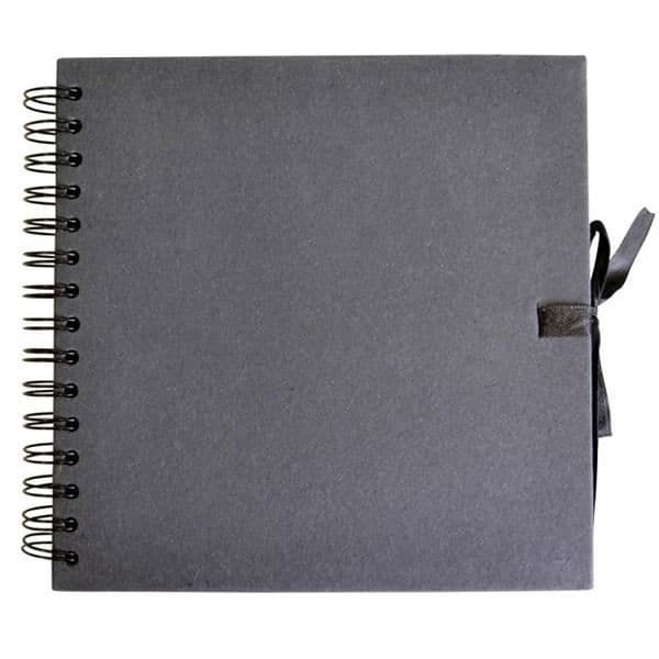 Scrapbooking Notebook - Artemio - 20 x 20 cm - Hårt pärm - 40 ark - Svart