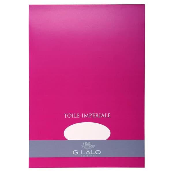 Imperial canvas pad A4 50 ark 100g Vit.