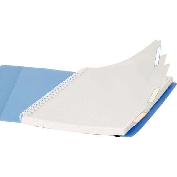 Spiral anteckningsbok - Proactiv'book - 16 x 21 cm - 180 sidor - Små rutor - Set med 5 olika sorter