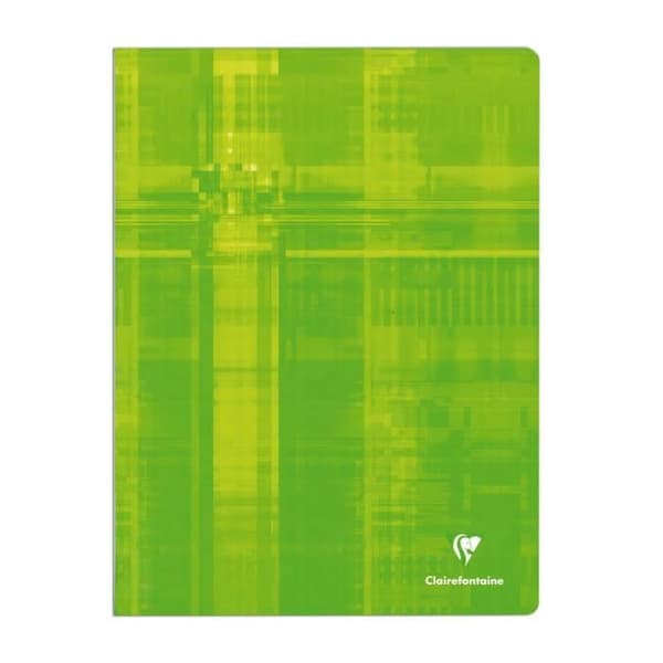 Cahier Piqué - CLAIREFONTAINE - 24 x 32 cm - 120 sidor - Stora rutor - Seyès